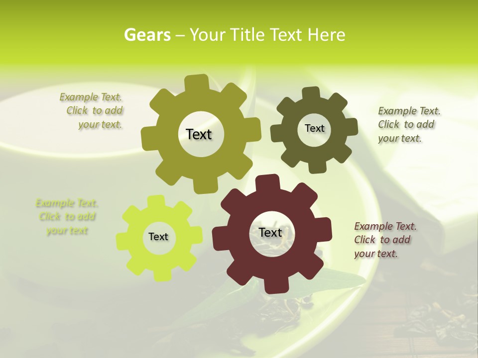 Green Tea PowerPoint Template