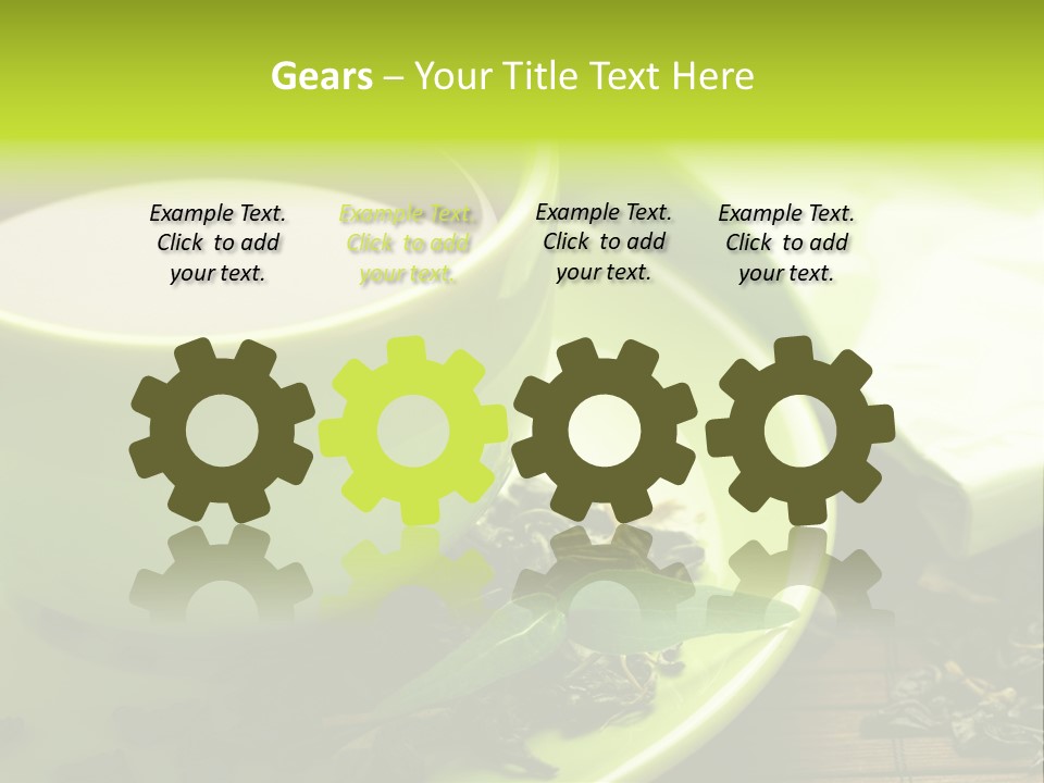 Green Tea PowerPoint Template