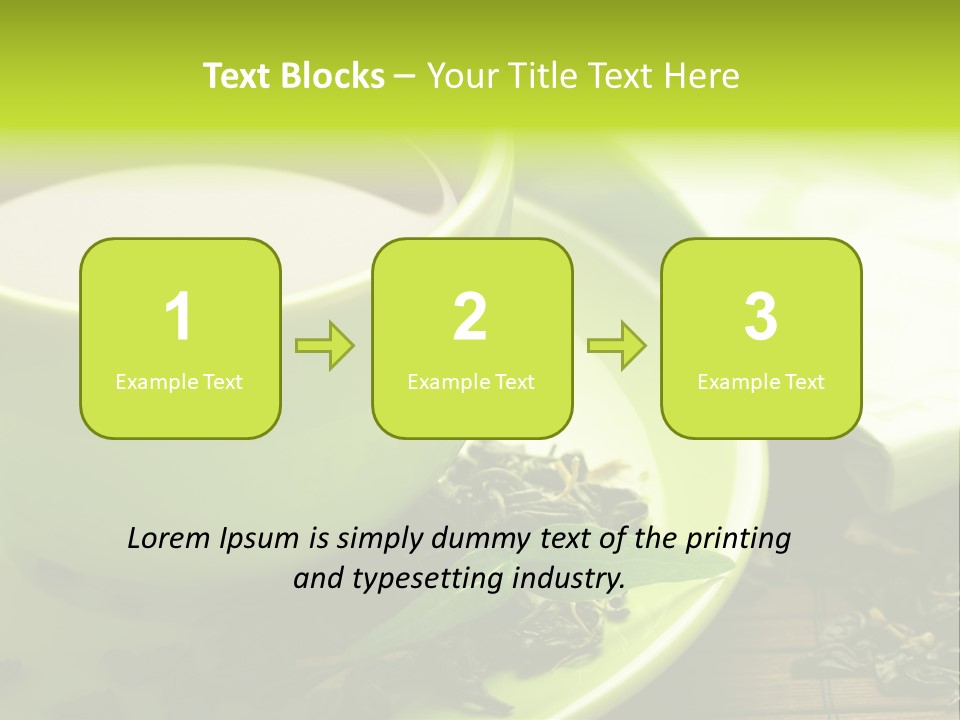 Green Tea PowerPoint Template