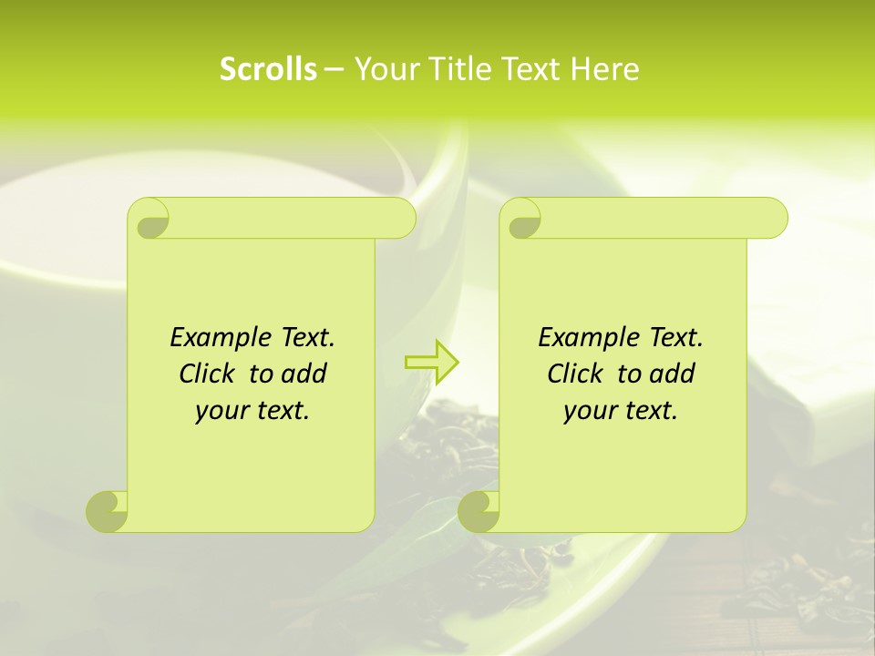Green Tea PowerPoint Template