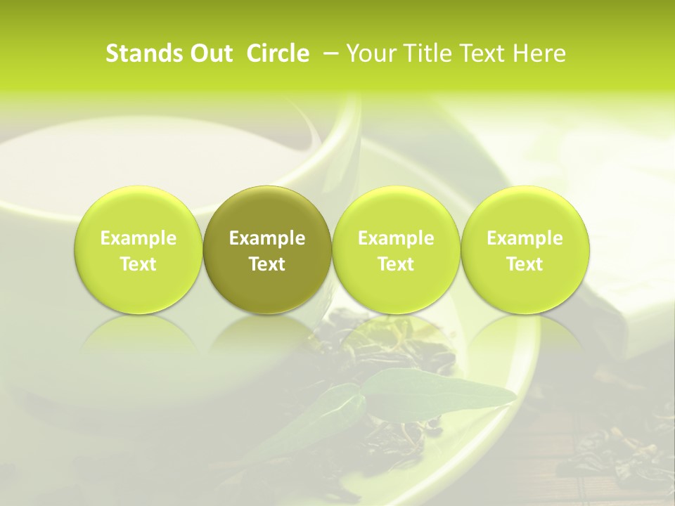 Green Tea PowerPoint Template