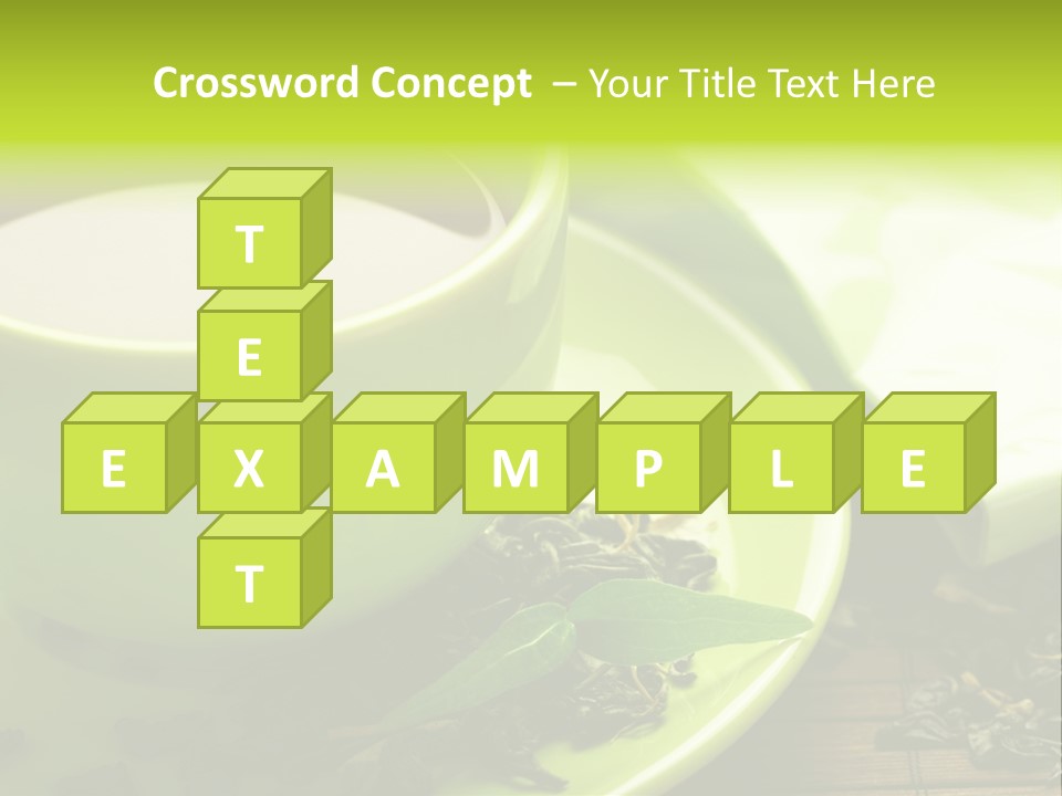 Green Tea PowerPoint Template