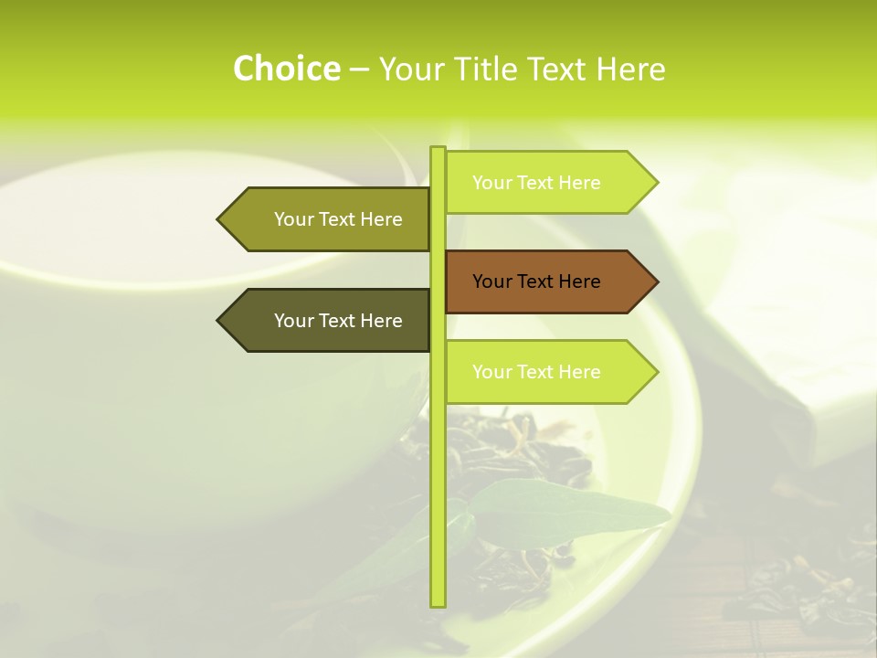 Green Tea PowerPoint Template