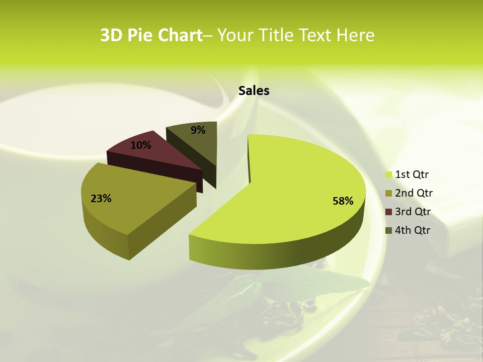 Green Tea PowerPoint Template