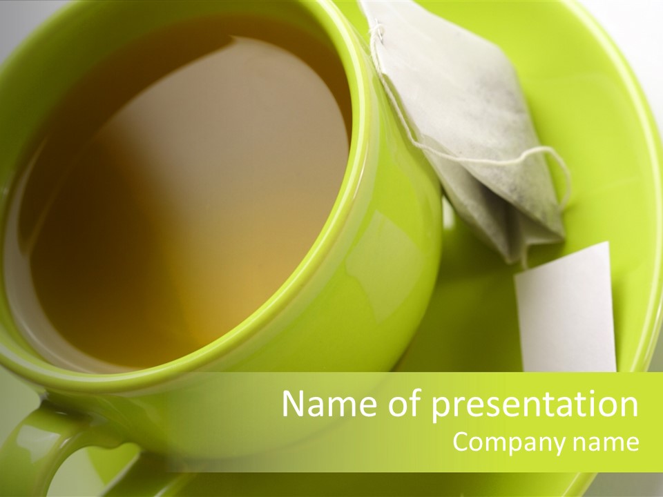 Tea Drink PowerPoint Template
