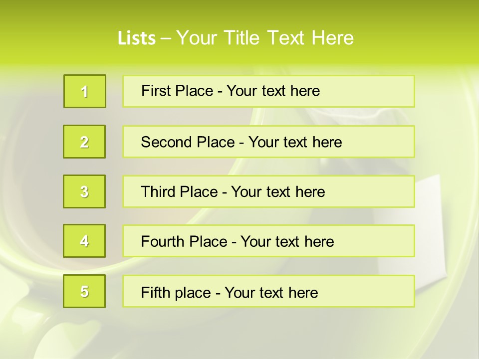 Tea Drink PowerPoint Template