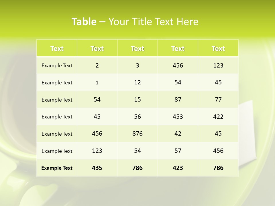 Tea Drink PowerPoint Template