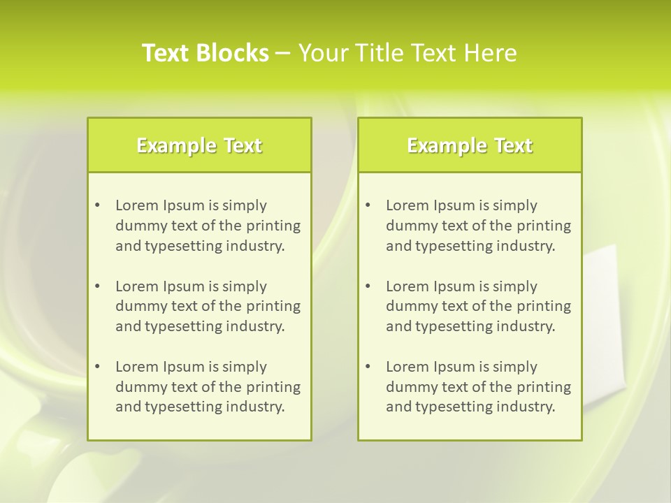 Tea Drink PowerPoint Template