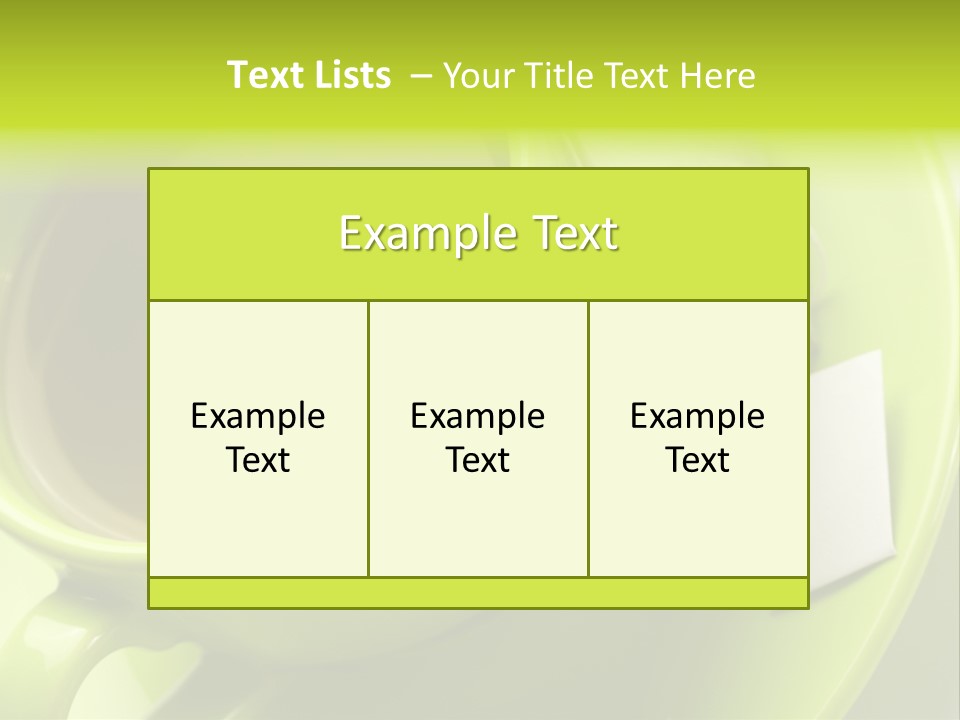 Tea Drink PowerPoint Template
