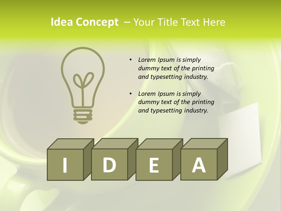 Tea Drink PowerPoint Template