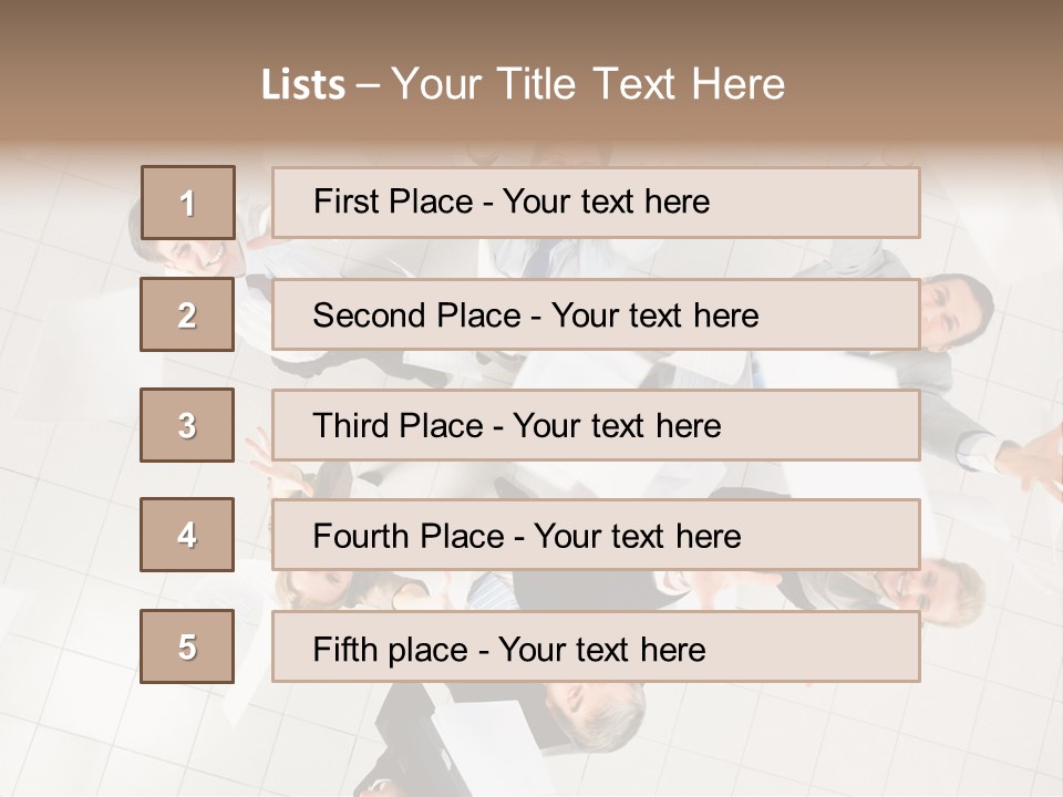 Business People PowerPoint Template
