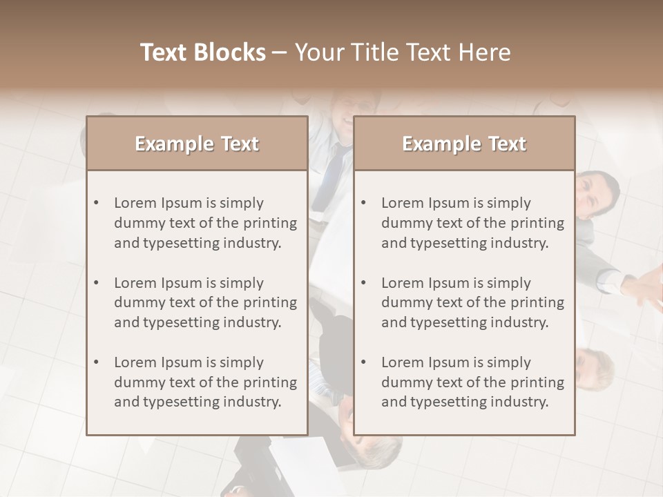 Business People PowerPoint Template