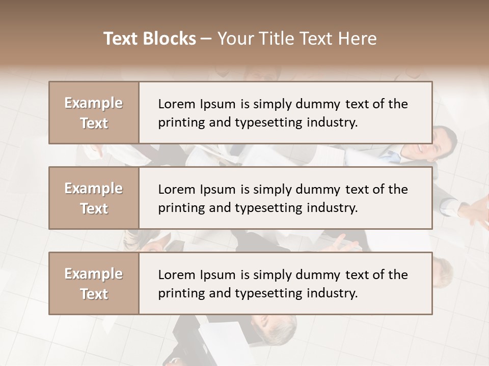 Business People PowerPoint Template