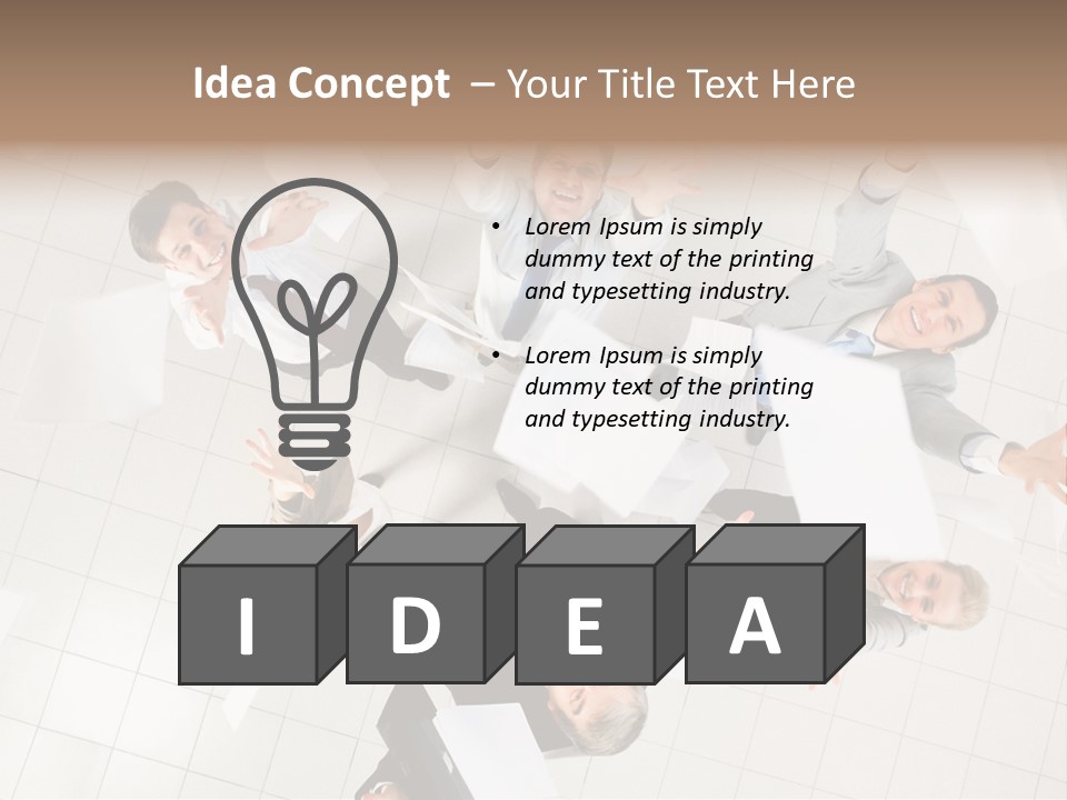 Business People PowerPoint Template