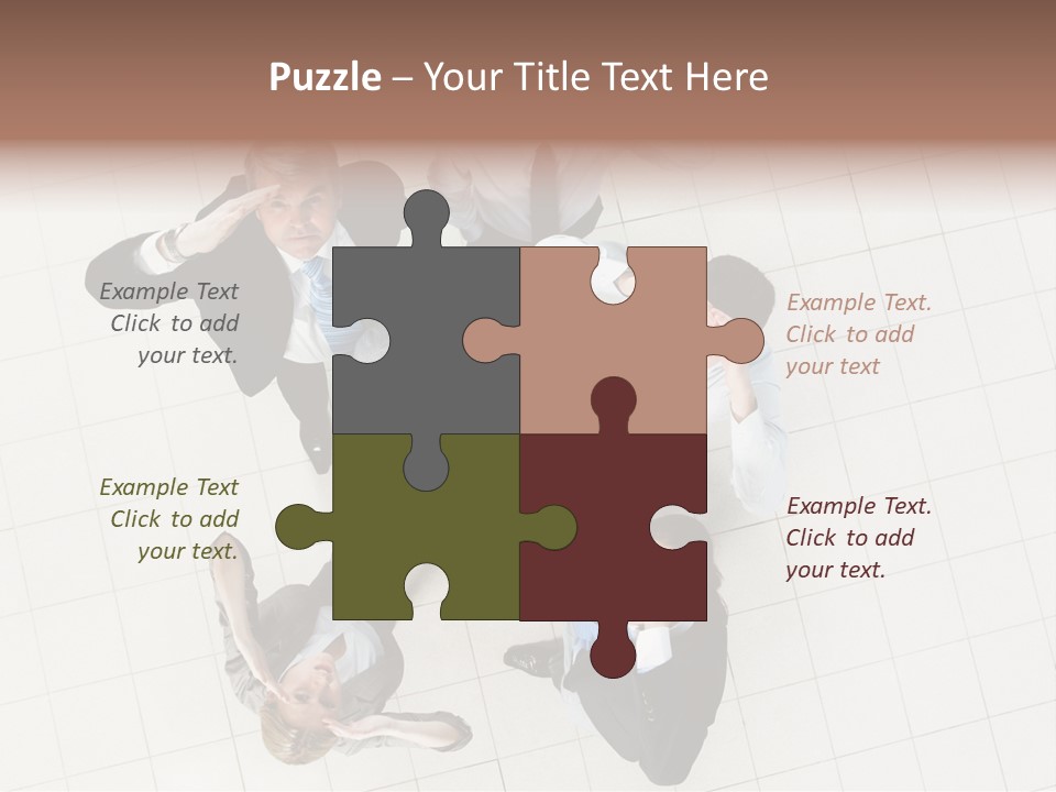 Stock Photo Business PowerPoint Template