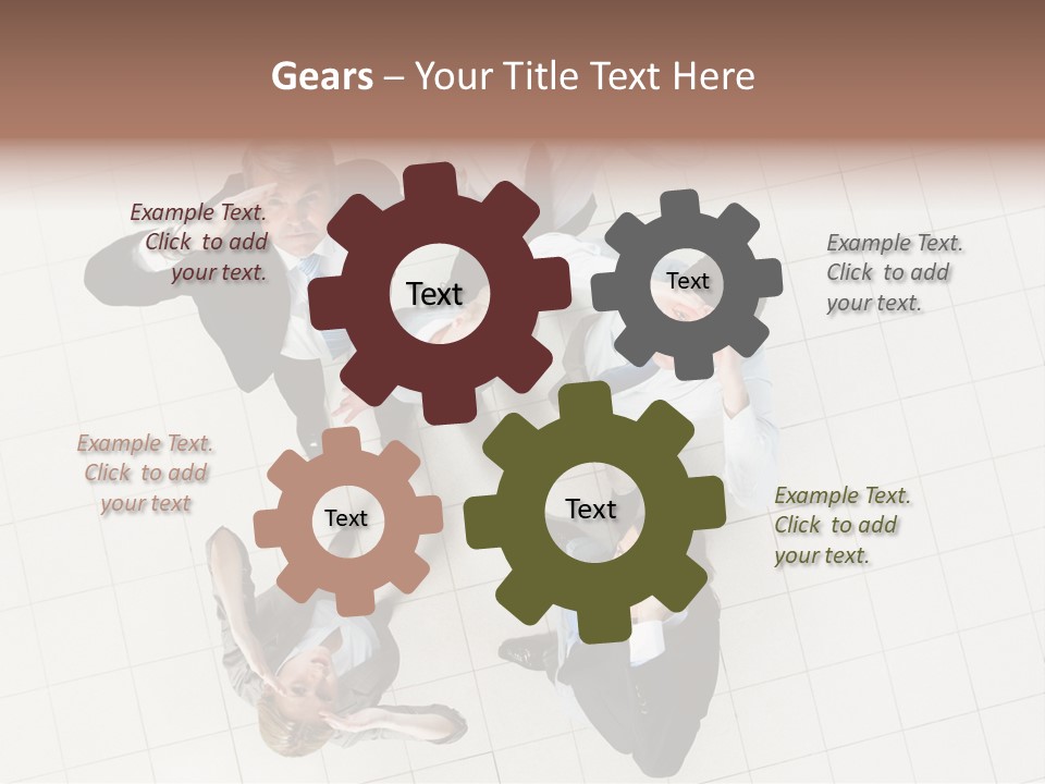 Stock Photo Business PowerPoint Template