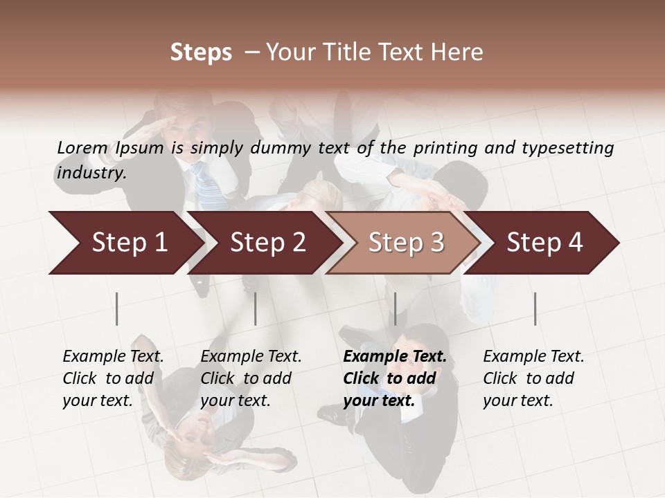 Stock Photo Business PowerPoint Template