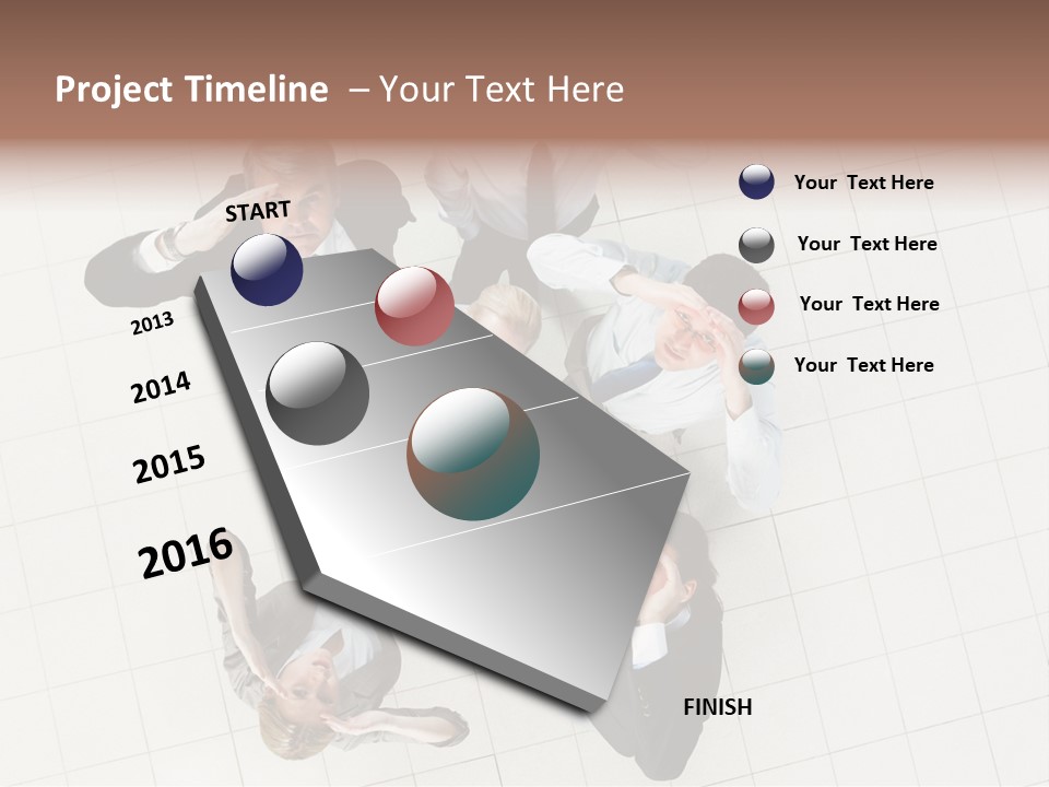Stock Photo Business PowerPoint Template