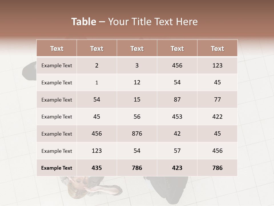 Stock Photo Business PowerPoint Template