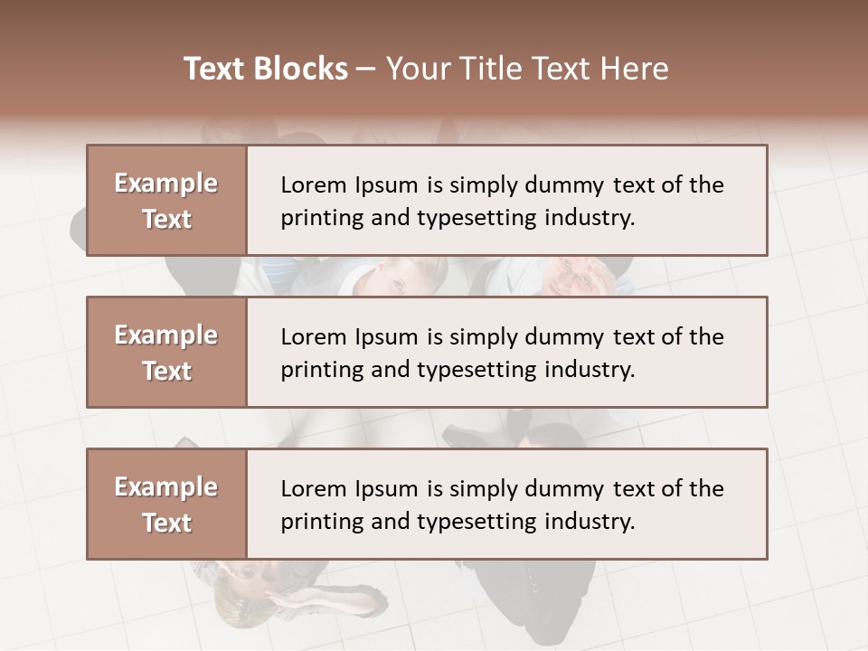 Stock Photo Business PowerPoint Template