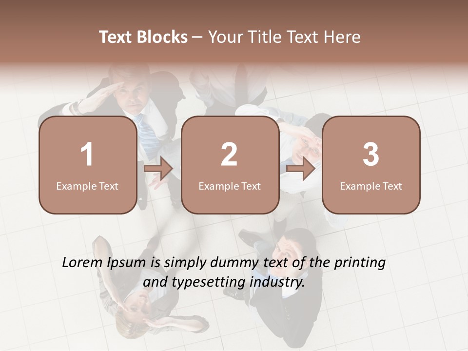 Stock Photo Business PowerPoint Template