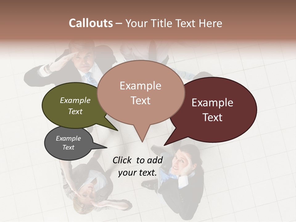 Stock Photo Business PowerPoint Template