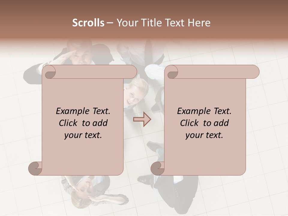 Stock Photo Business PowerPoint Template