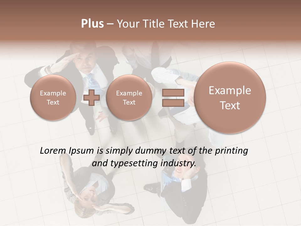 Stock Photo Business PowerPoint Template