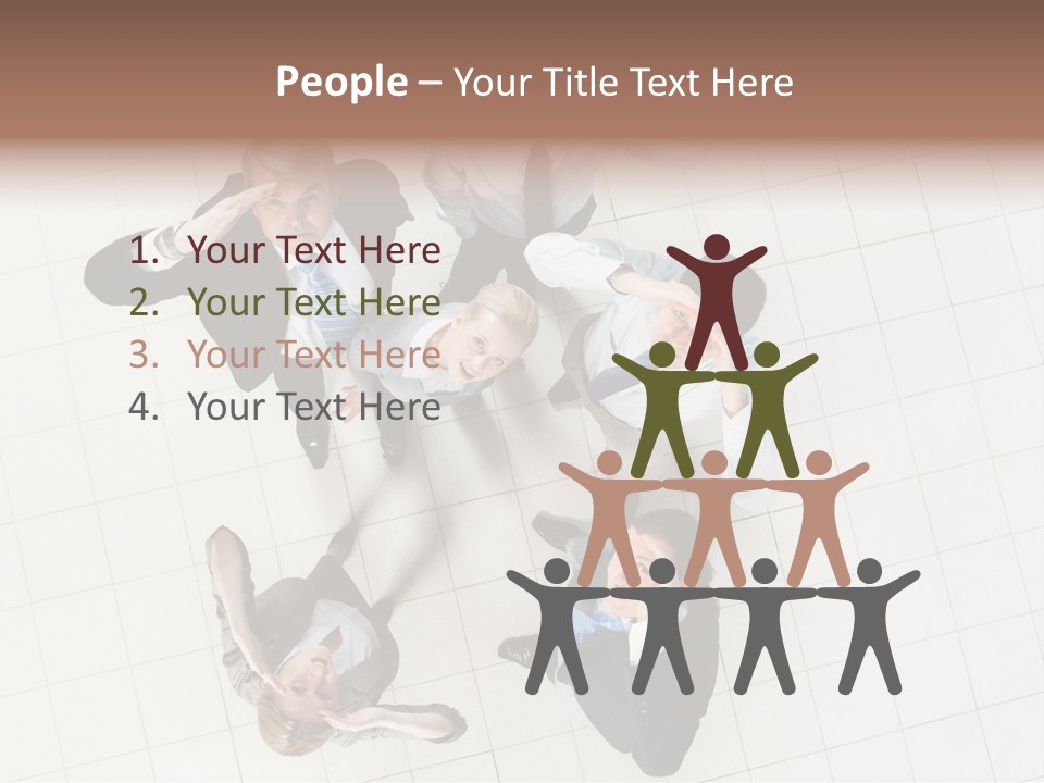 Stock Photo Business PowerPoint Template