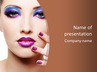 Eye Shadow PowerPoint Template