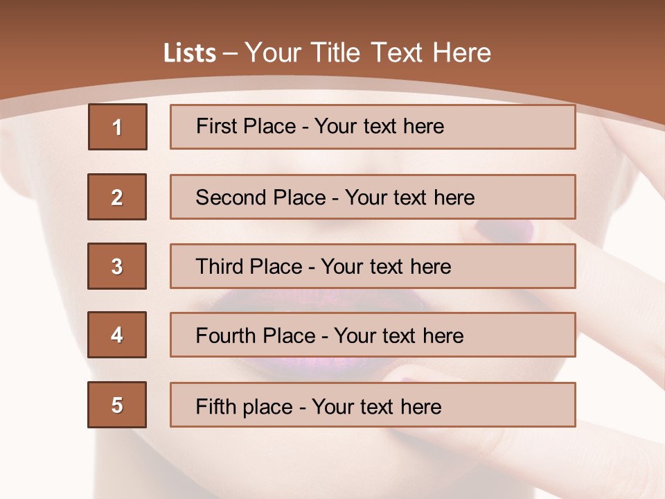 Eye Shadow PowerPoint Template