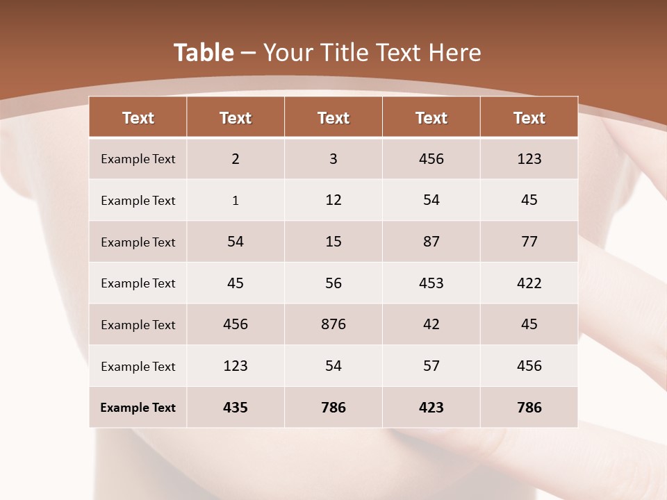 Eye Shadow PowerPoint Template