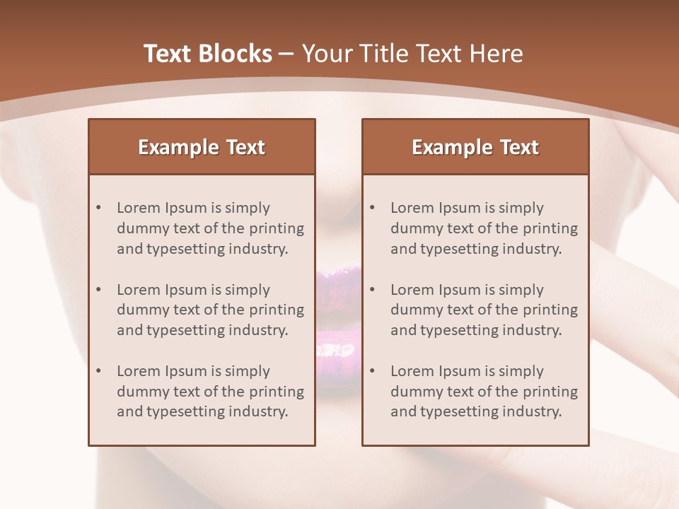 Eye Shadow PowerPoint Template
