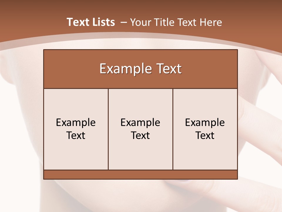 Eye Shadow PowerPoint Template