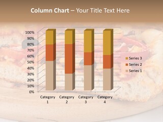 Board Vegetarian Yellow PowerPoint Template