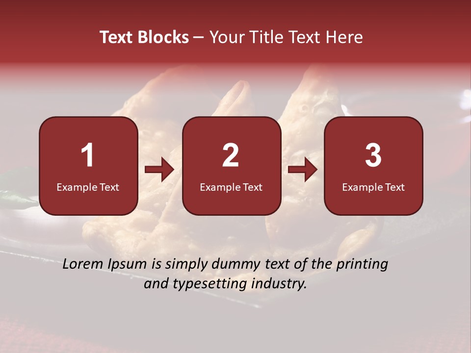 Indian Samosa PowerPoint Template