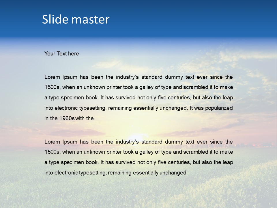 Sun PowerPoint Template