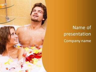 Rose Couple PowerPoint Template