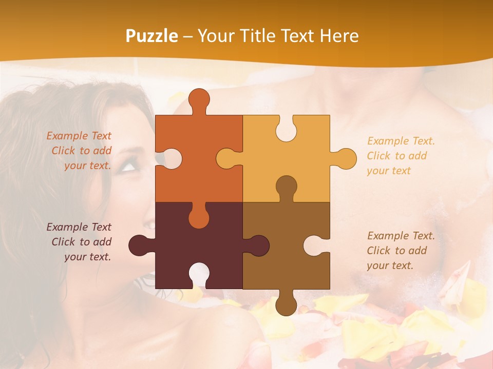 Rose Couple PowerPoint Template