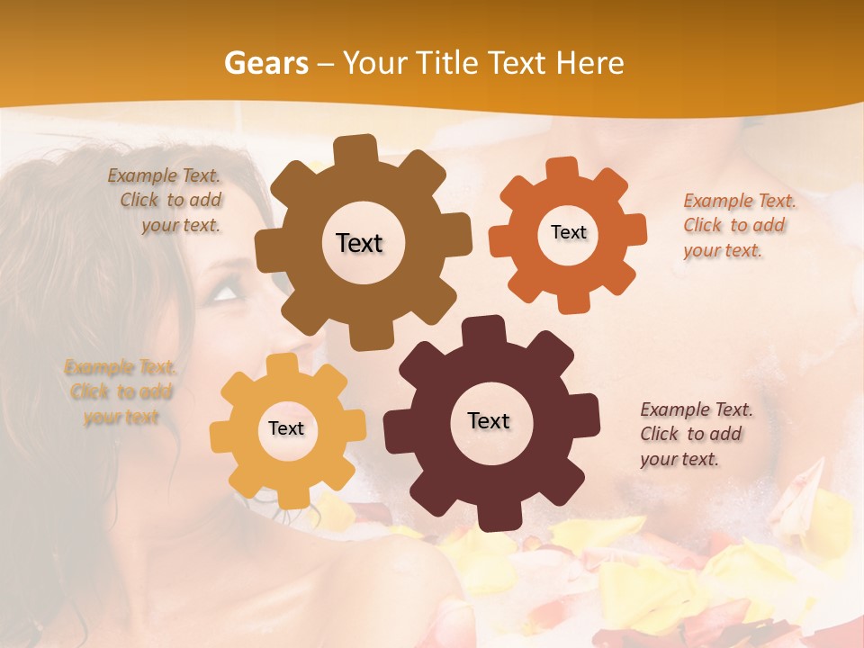 Rose Couple PowerPoint Template