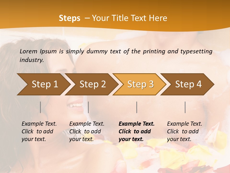 Rose Couple PowerPoint Template