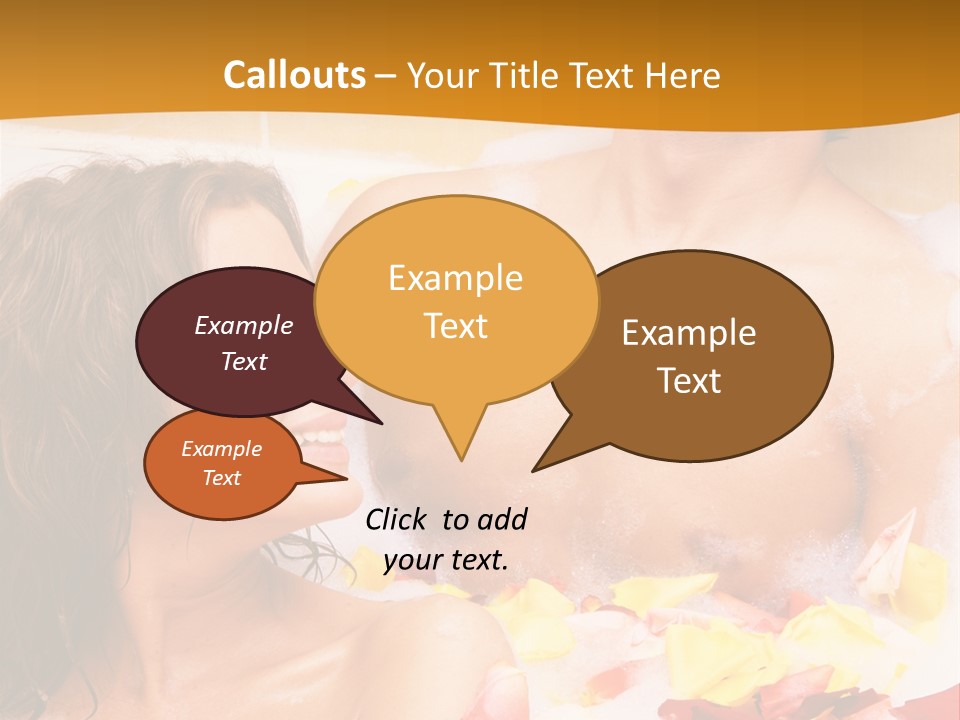 Rose Couple PowerPoint Template