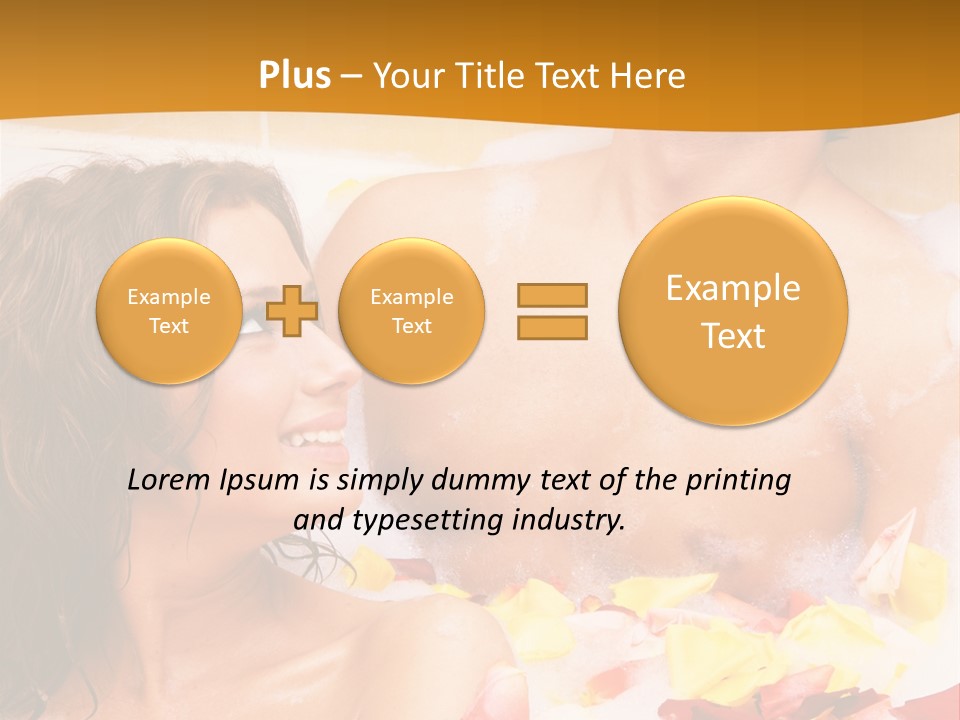 Rose Couple PowerPoint Template
