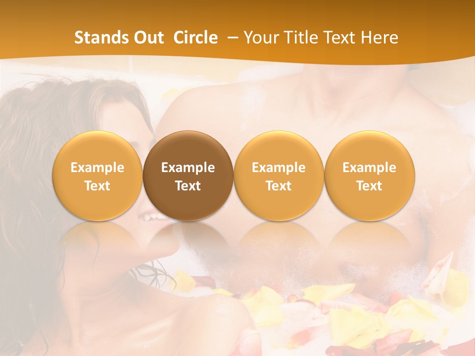 Rose Couple PowerPoint Template