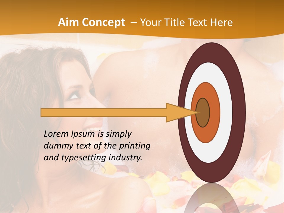 Rose Couple PowerPoint Template