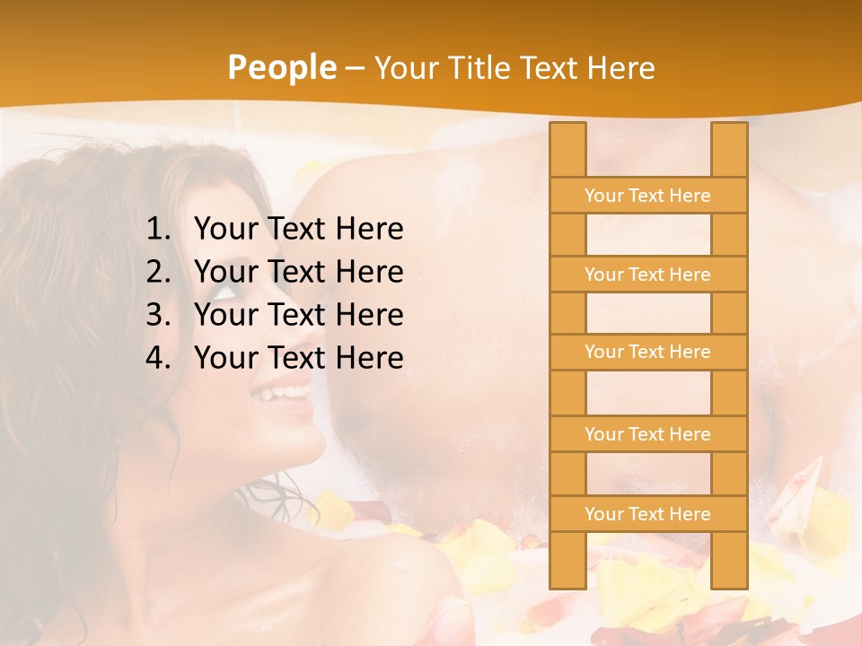 Rose Couple PowerPoint Template
