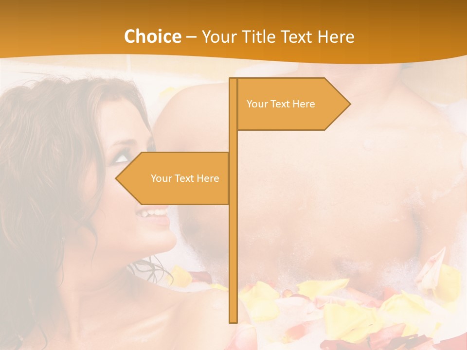 Rose Couple PowerPoint Template