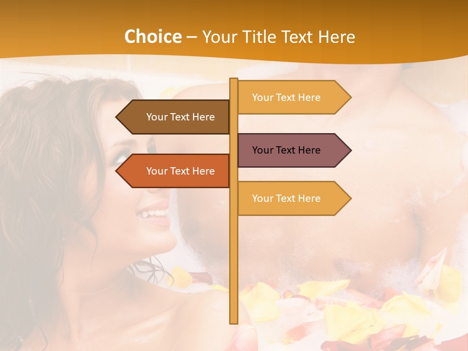 Rose Couple PowerPoint Template