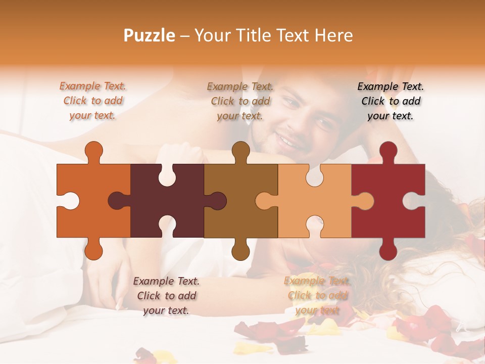 Couple In Bedroom PowerPoint Template