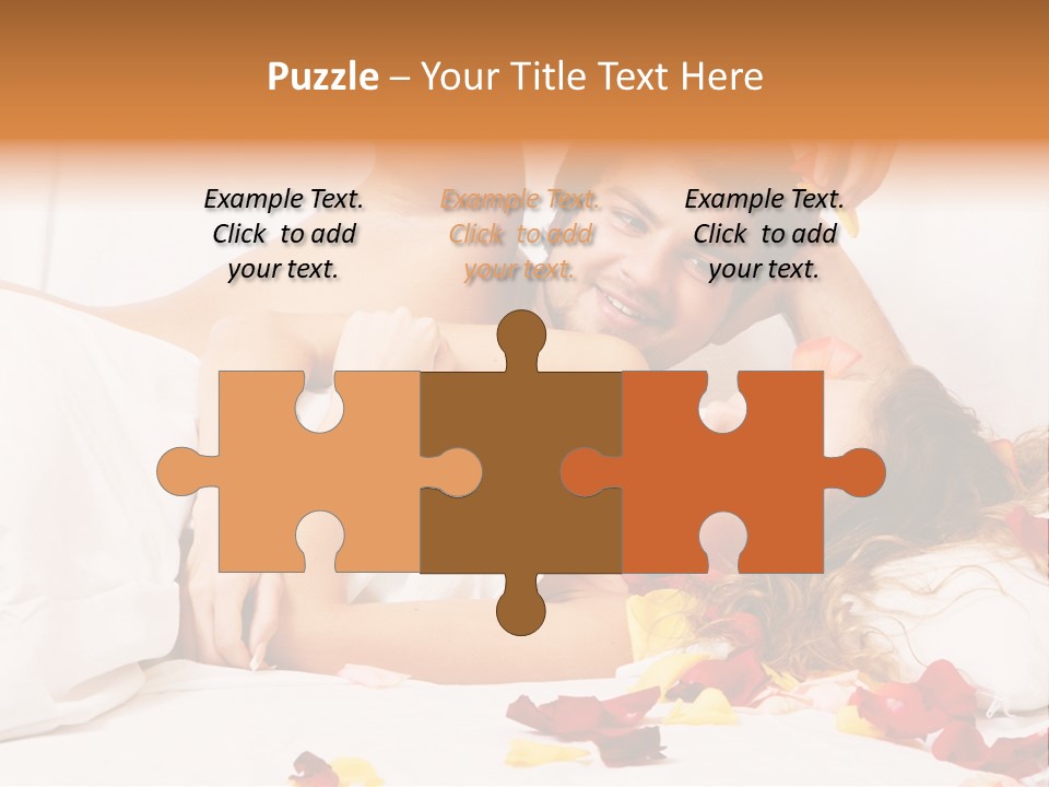 Couple In Bedroom PowerPoint Template